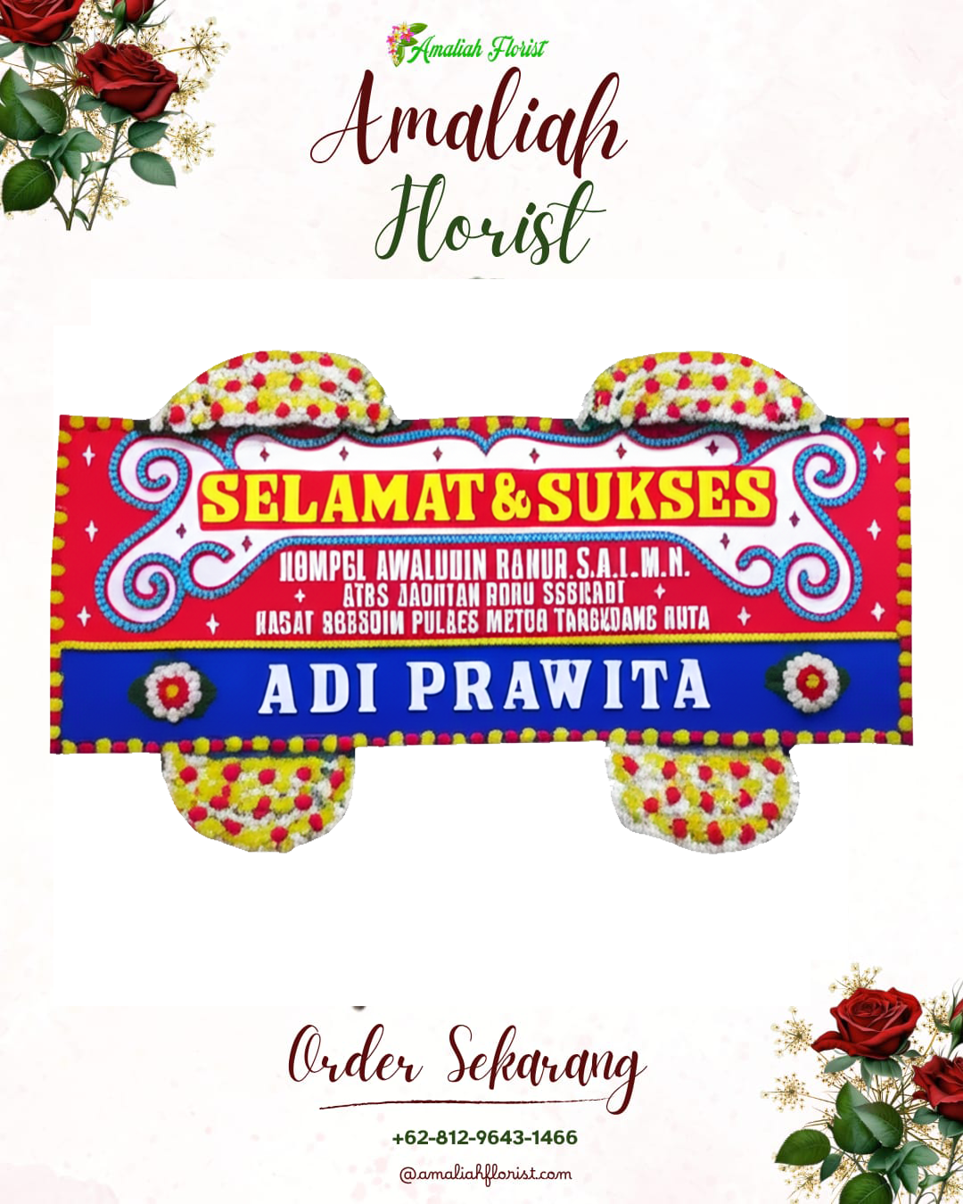 Papan Bunga Ucapan Selamat Serpong Utara