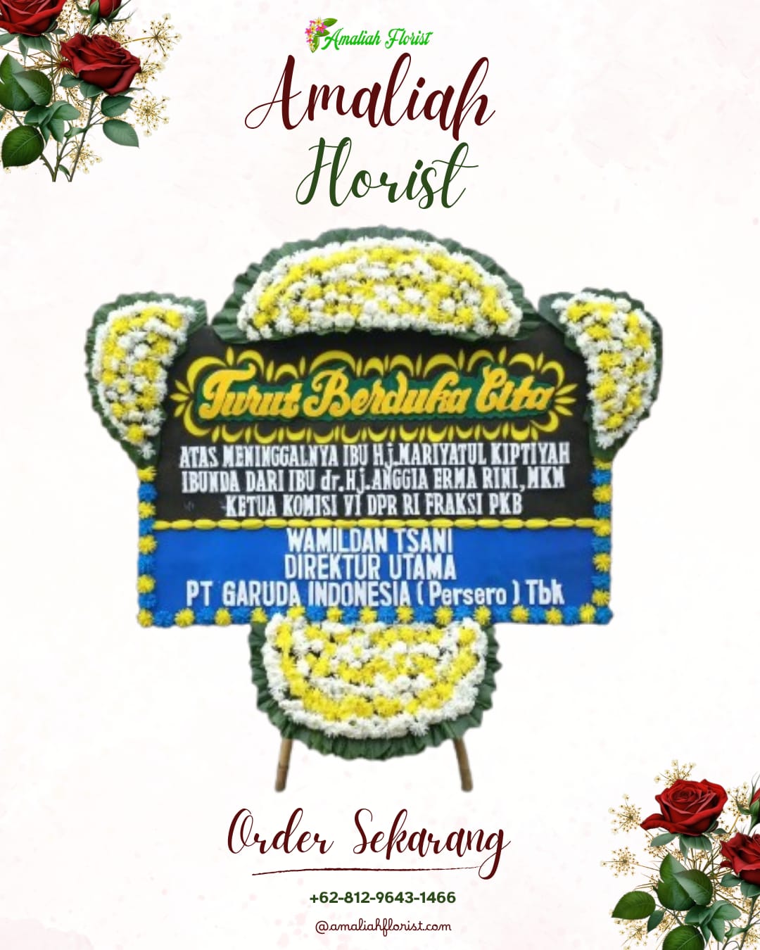 Papan Bunga Duka Serpong Utara